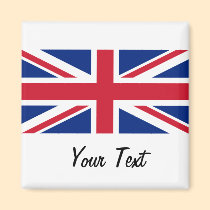 Low Cost Union Jack Flag of Great Britain Magnet