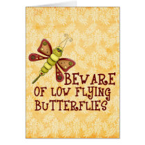 Low Flying Butterflies Cards
