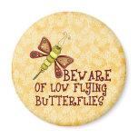 Low Flying Butterflies magnets