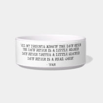 Low Rider by War - Lyric Dog Bowl