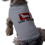 Low Rider dog t-shirt pet clothing