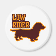 Low Rider Refrigerator Magnets