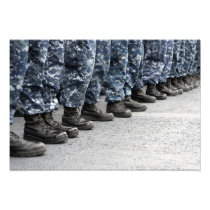 Low section view of sailors