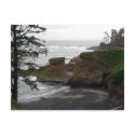 "Low Tide at Depoe Bay, Oregon" postcard by hopefulone "Low Tide at Depoe Bay, Oregon" postcard