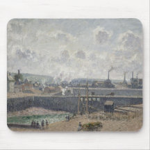 Low Tide at Duquesne Docks, Dieppe, 1902 Mouse Pads