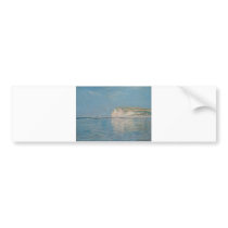 Low Tide at Pourville (1882) bumper stickers