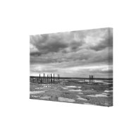 Low Tide wrappedcanvas