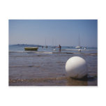 Low tide in Bretagne, France Post Card