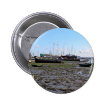 Low Tide Pinback Button