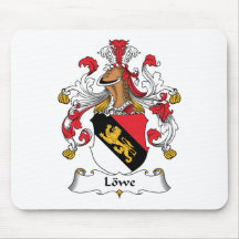 Lowe Family Crest Mouse Mats