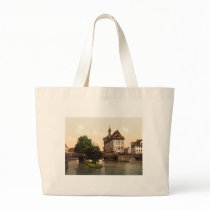 Lower bridge and city hall Bamberg Bavaria Tote Bag