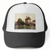 Lower bridge and city hall Bamberg Bavaria Hat