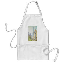 Lower Broadway in Wartime circa 1917 Apron