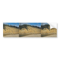 Lower Coleen River Bluffs Bumper Sticker