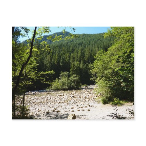 Lower Falls Trail - Low Water postcard