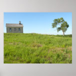 Lower Fox Creek Schoolhouse  Early American Poster