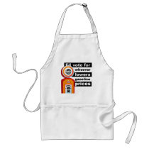 Lower Gas Prices aprons by TeeShirtsTShirts Lower Gas Prices aprons
