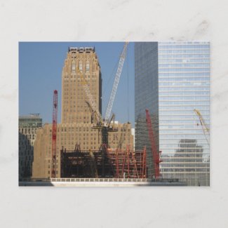 Lower Manhattan postcard