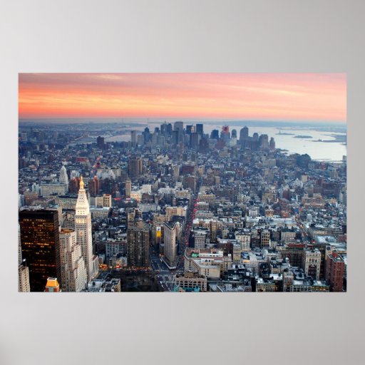 Lower Manhattan Poster