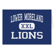 Lower Moreland - Lions - High - Huntingdon Valley cards
