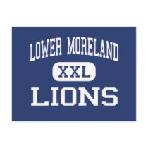 Lower Moreland - Lions - High - Huntingdon Valley postcards