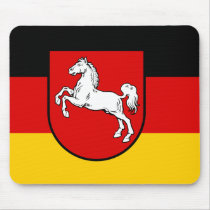 Lower Saxony, Germany mousepads by bestflag Lower Saxony, Germany mousepads