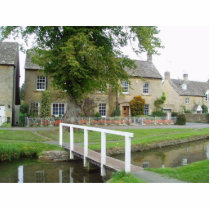 Lower Slaughter Gloucestershire photo sculptures