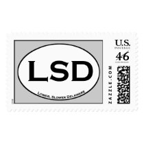 Lower Slower Delaware Stamp by MidnightAkita Lower Slower Delaware Stamp
