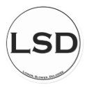 Lower Slower Delaware Stickers by MidnightAkita Lower Slower Delaware Stickers