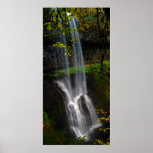 Lower South Falls Autumn Posters