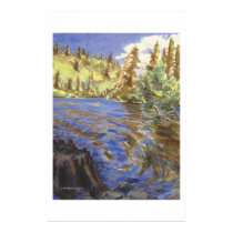 Lower Twin Lakes Print by Denise_R_Brown Lower Twin Lakes Print