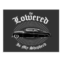 Lowered is my Shepherd Postcard