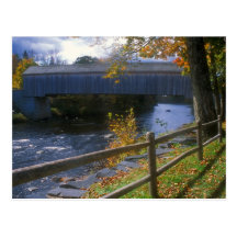 Lowes Covered Bridge Guilford Sangerville Maine Post Cards