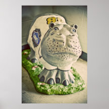 Lowes Hippo nascar Poster