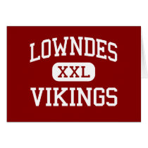 Lowndes - Vikings - Middle - Valdosta Georgia cards by customteamsportswear Lowndes - Vikings - Middle - Valdosta Georgia cards