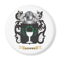 Lowry-(Tyrone) Coat of Arms (Family Crest) Fridge Magnet
