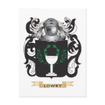 Lowry-(Tyrone) Coat of Arms (Family Crest) Postcards