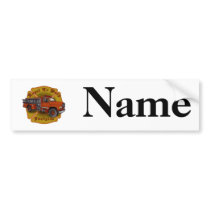 Loyal Firefighter Firetruck bumper stickers