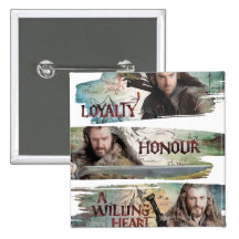 Loyalty, Honor, A Willing Heart Pins
