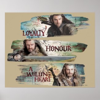 Loyalty, Honor, A Willing Heart Print