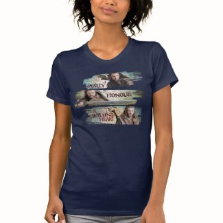 Loyalty, Honor, A Willing Heart T-shirt