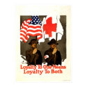 Loyalty to one means loyalty to both posters by lc_wpa Loyalty to one means loyalty to both posters