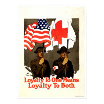 Loyalty to one means loyalty to both posters by lc_wpa Loyalty to one means loyalty to both posters