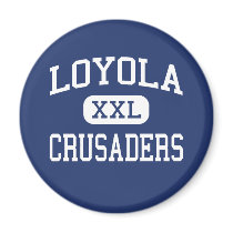 Loyola - Crusaders - High - Mankato Minnesota magnets by customteamsportswear Loyola - Crusaders - High - Mankato Minnesota magnets