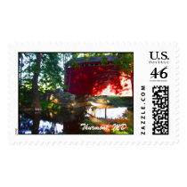 Loy's Station Covered Bridge, Thurmont, MD postage by arallegro Loy's Station Covered Bridge, Thurmont, MD postage