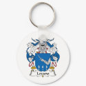 Lozano Family Crest keychains