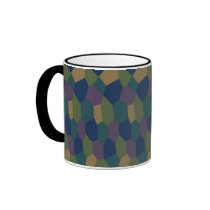 Lozenge Camouflage Mug mugs