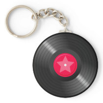 LP Record02 Key Chains