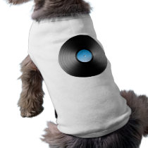 LP Record Doggie Tee Shirt