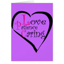 LPC Love Patience Caring Gifts Cards